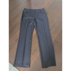 Women’s Navy Pinstripe Dress Pants